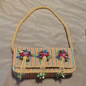 Beaded Shoulder Bag